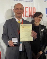 Silvermedaille IENA 2015